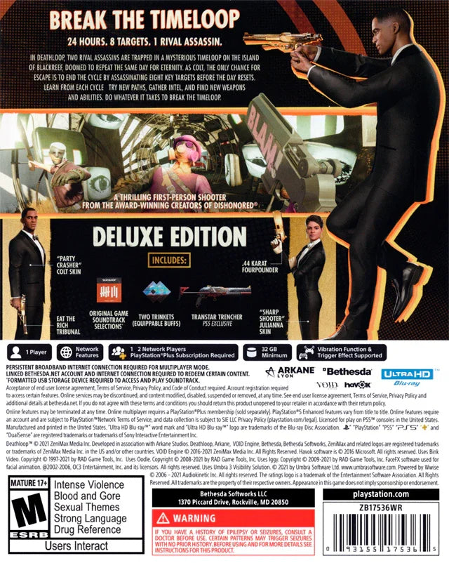Deathloop Deluxe Edition - New | PlayStation 5