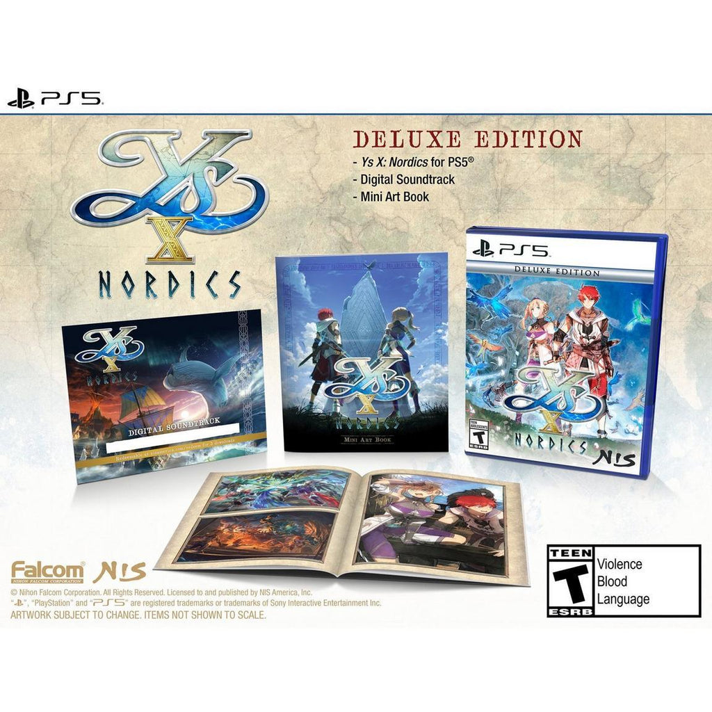 Ys X: Nordics Deluxe Edition - New | PlayStation 5