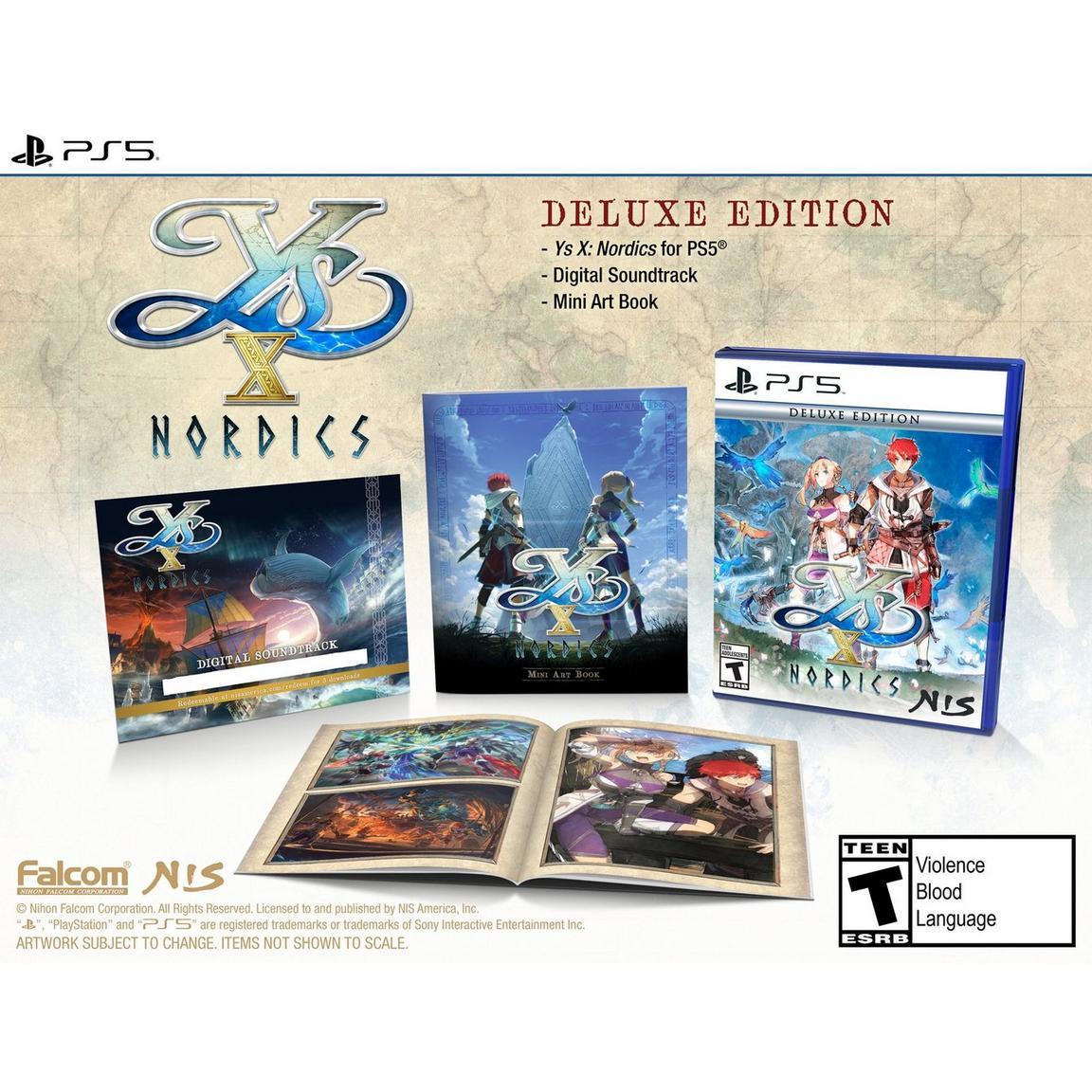 Ys X: Nordics Deluxe Edition - New | PlayStation 5